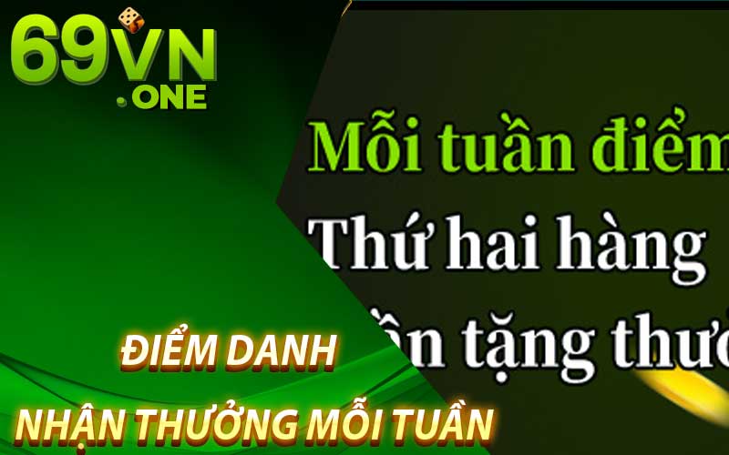 Điểm Danh Tặng Thưởng Mỗi Tuần